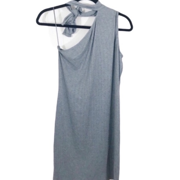 Ribbed Knit Dress One Shoulder Cutout Bodycon NWT 1.State Cocktails Sexy XS - Picture 8 of 11